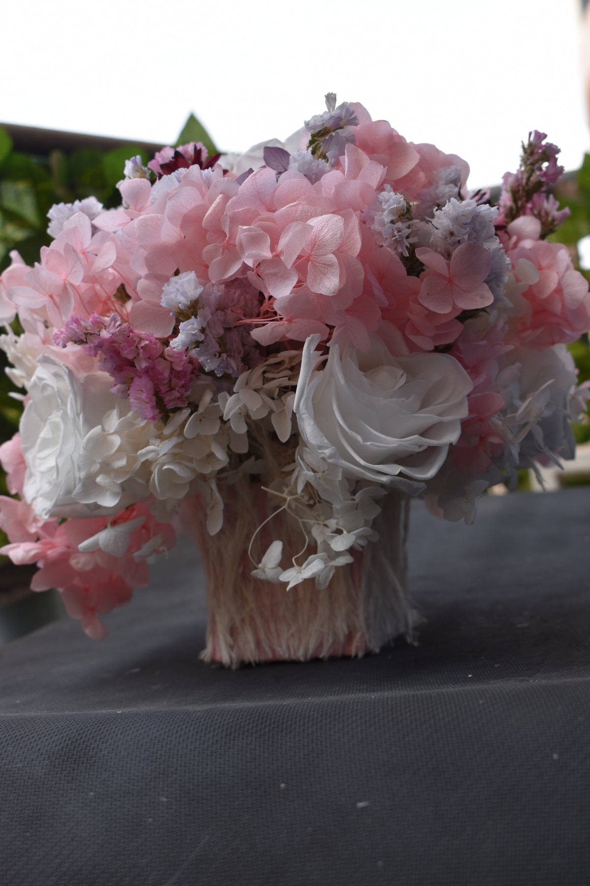 Barbie Self supporting round bouquet