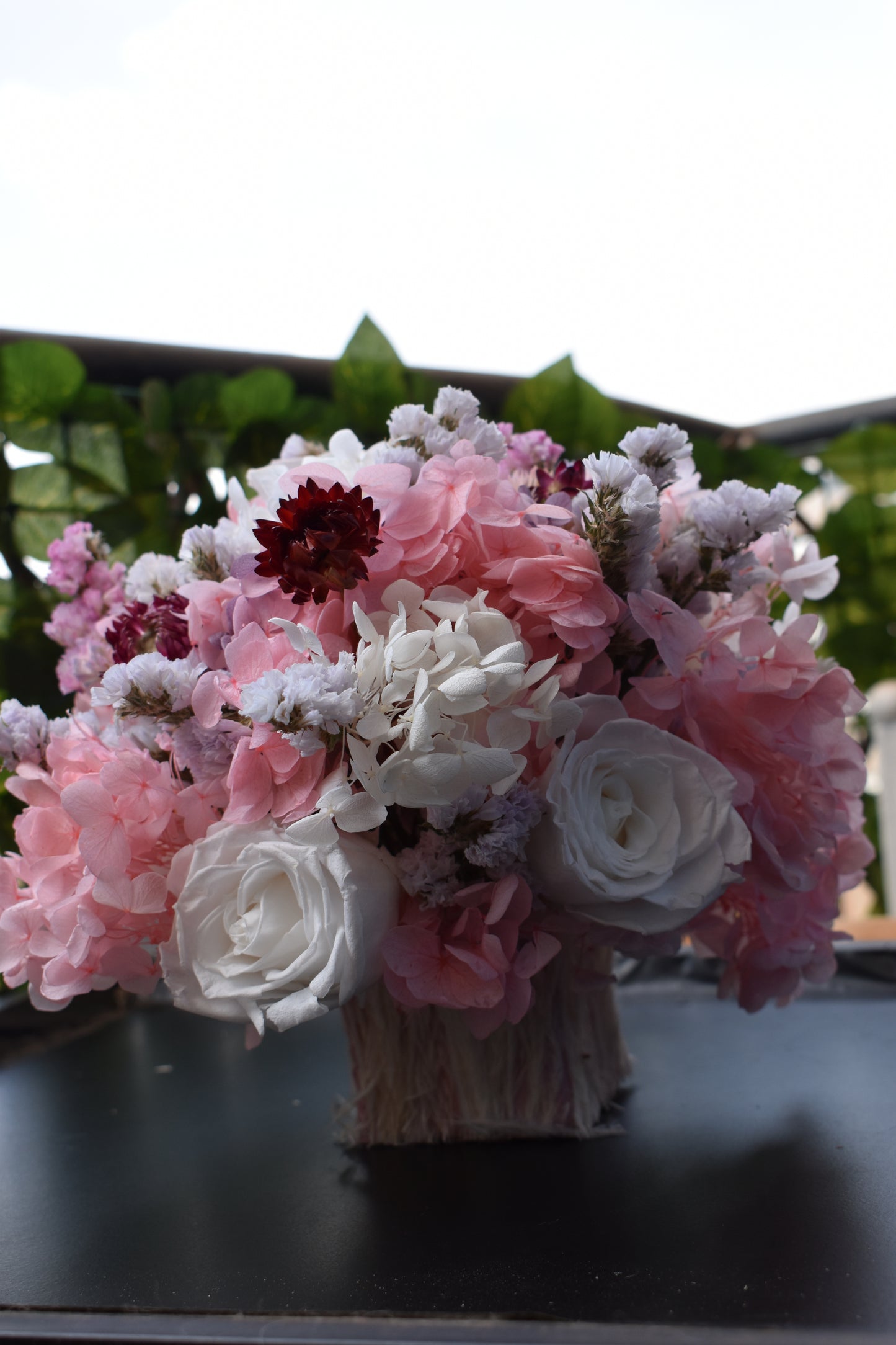 Barbie Self supporting round bouquet