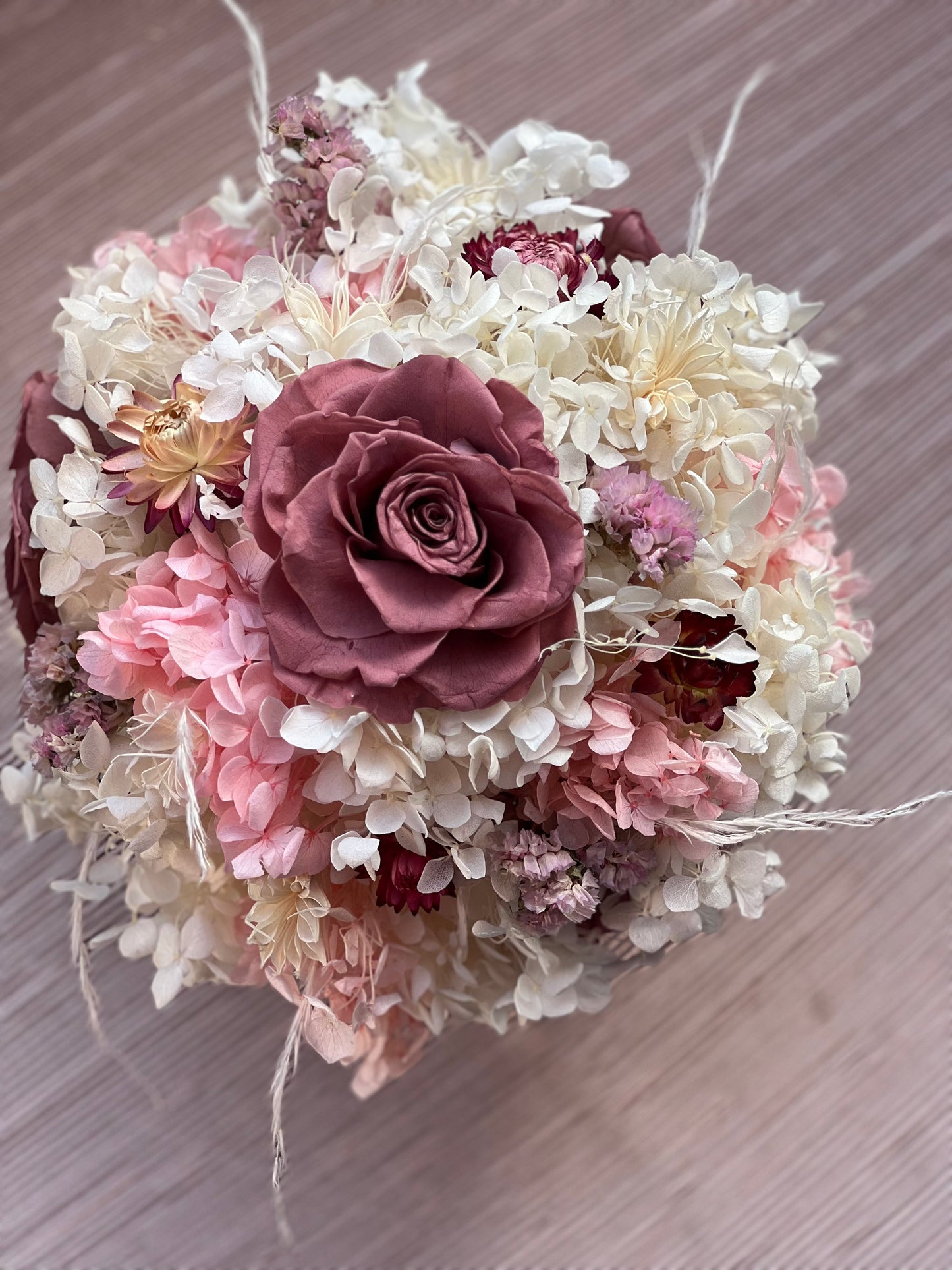 Dark Barbie Self supporting round bouquet