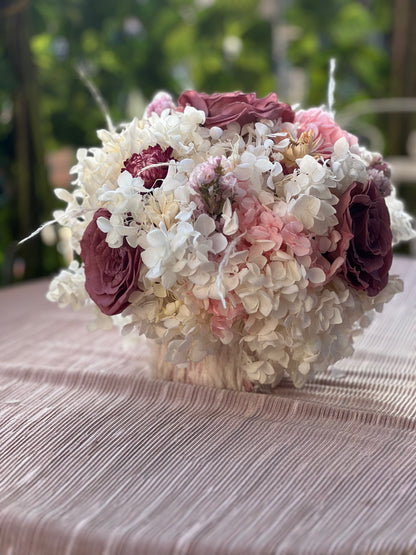 Dark Barbie Self supporting round bouquet