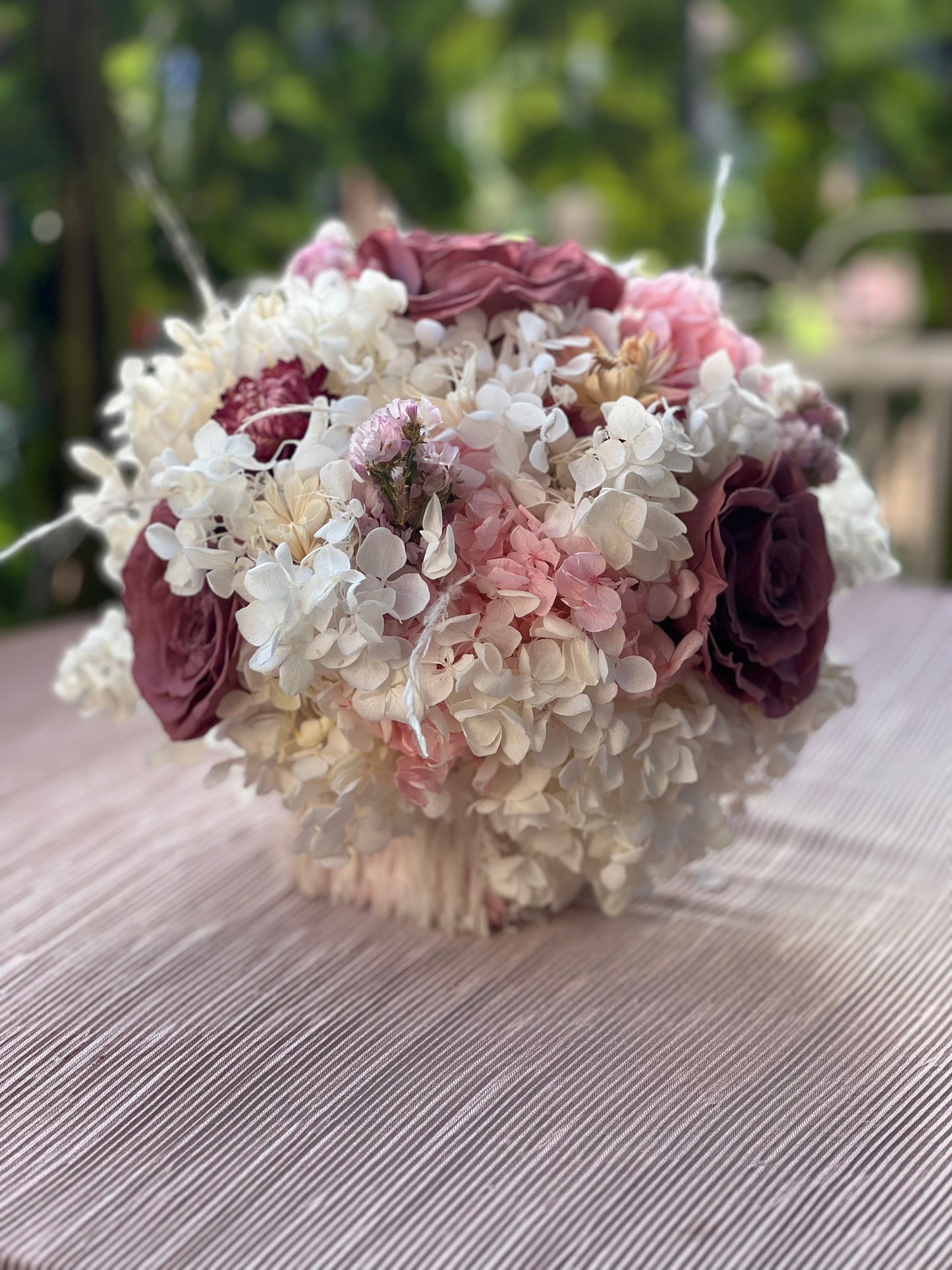 Dark Barbie Self supporting round bouquet