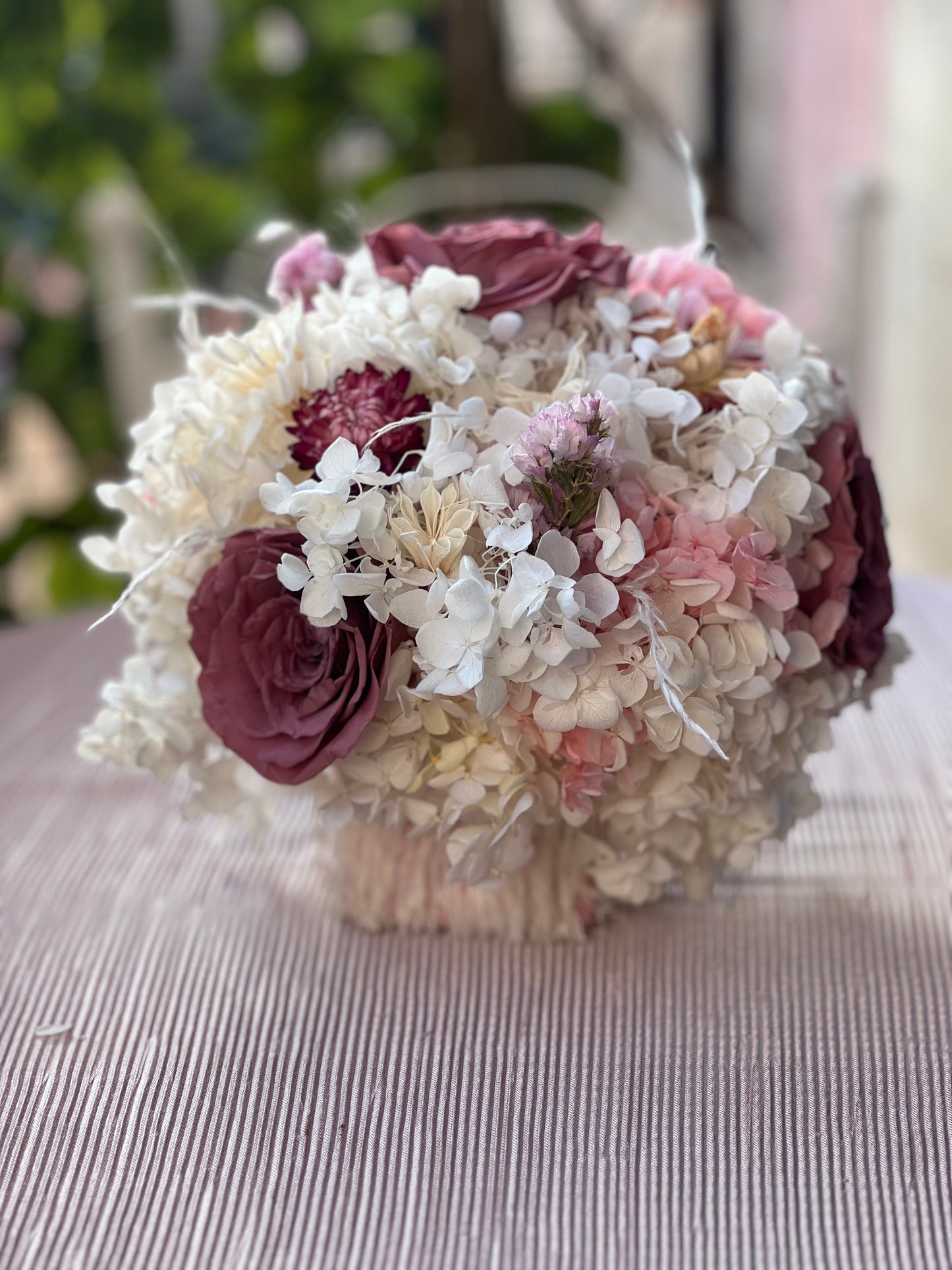 Dark Barbie Self supporting round bouquet