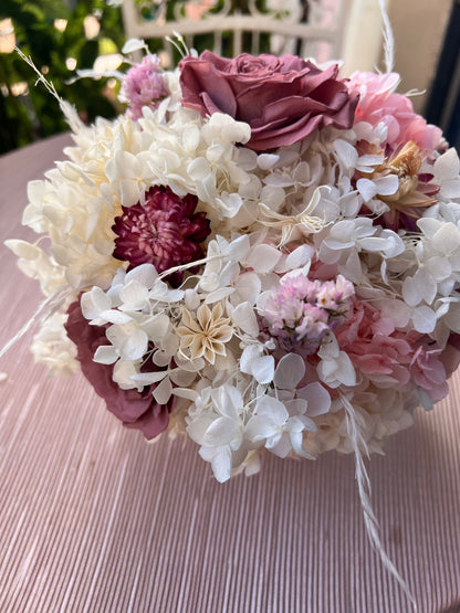 Dark Barbie Self supporting round bouquet