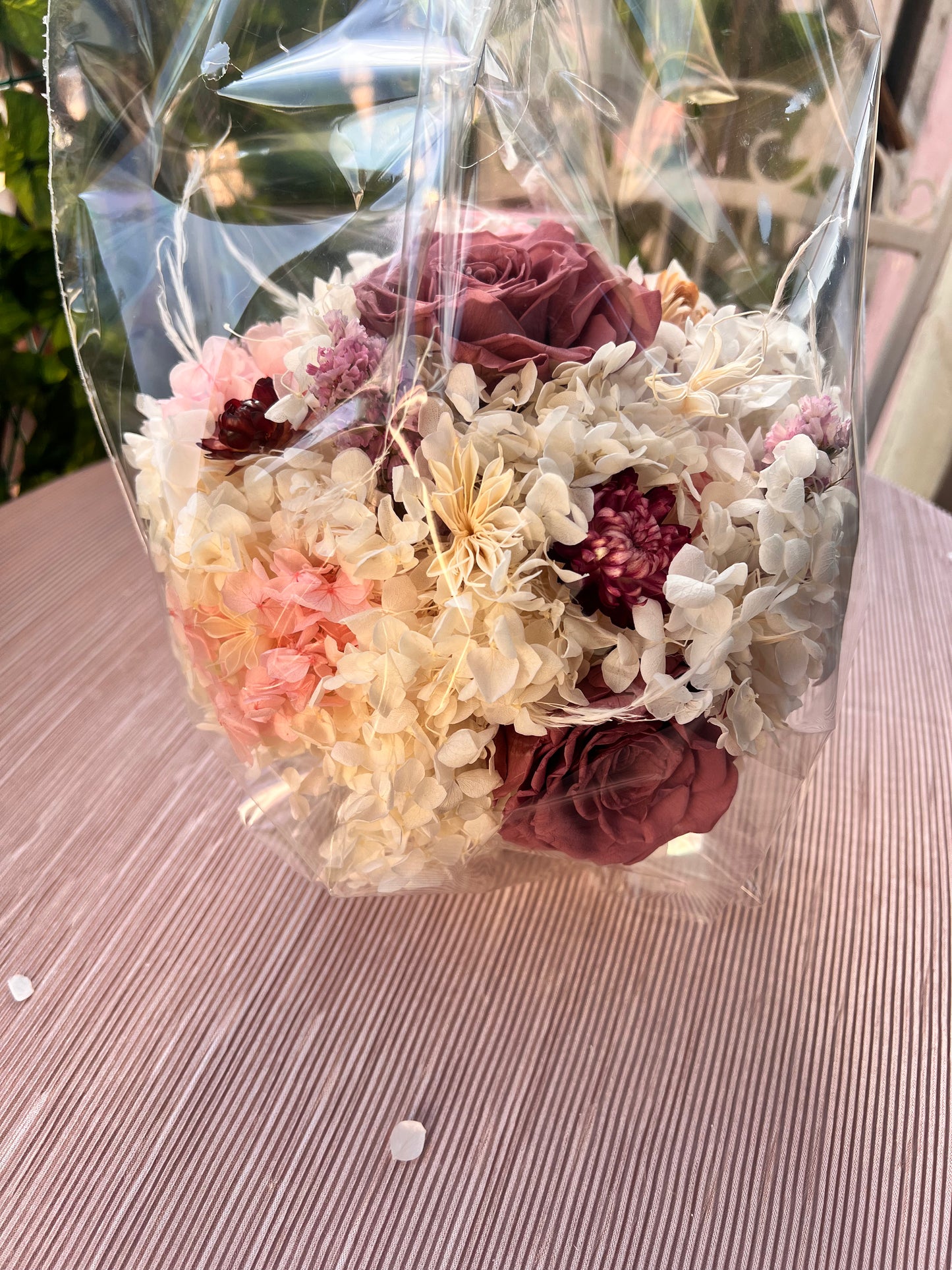 Dark Barbie Self supporting round bouquet