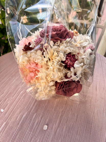 Dark Barbie Self supporting round bouquet