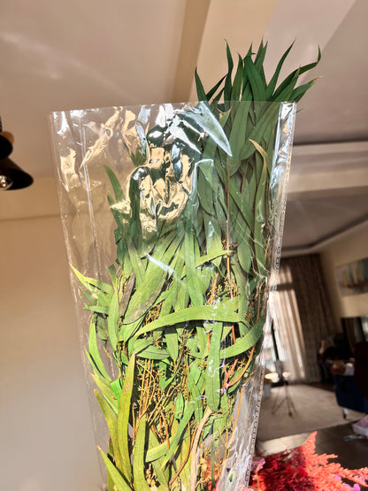 Leafy preserved flowers-Blue Gum