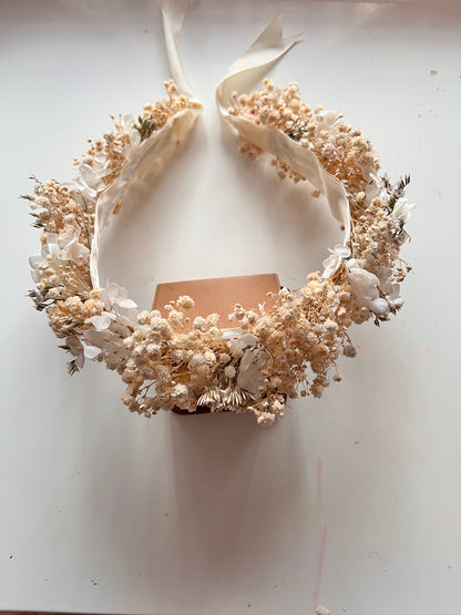 Bridal Flower Crown (without greenery)