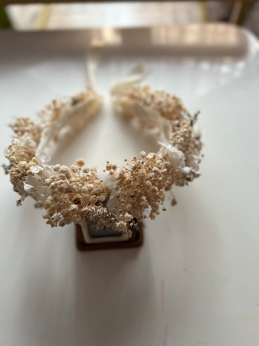 Bridal Flower Crown (without greenery)