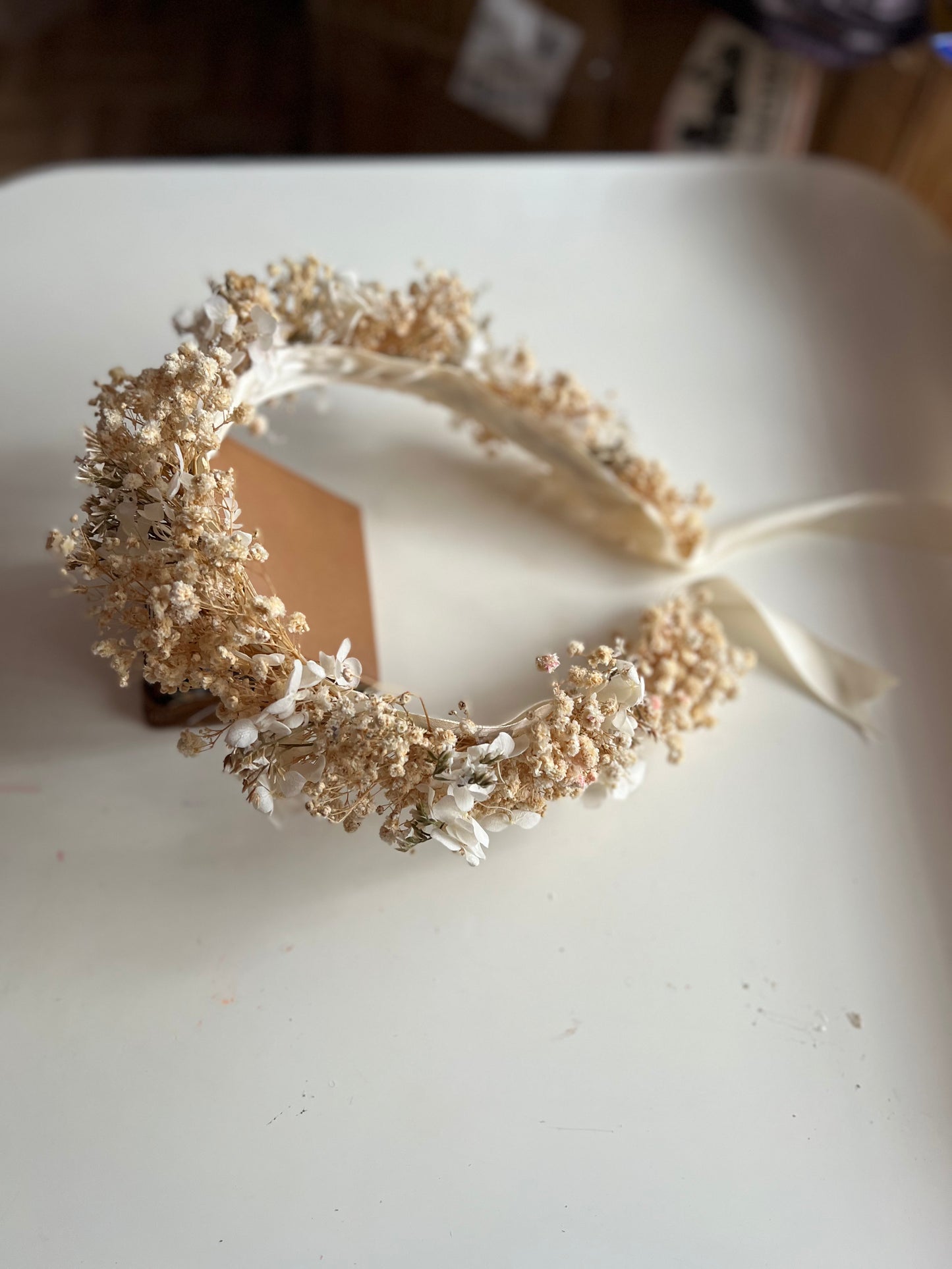 Bridal Flower Crown (without greenery)