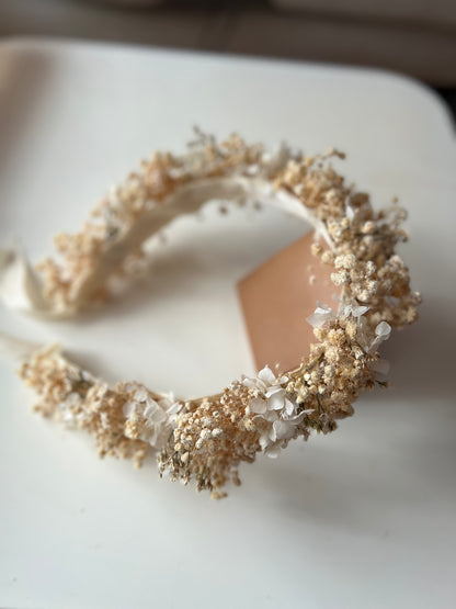 Bridal Flower Crown (without greenery)