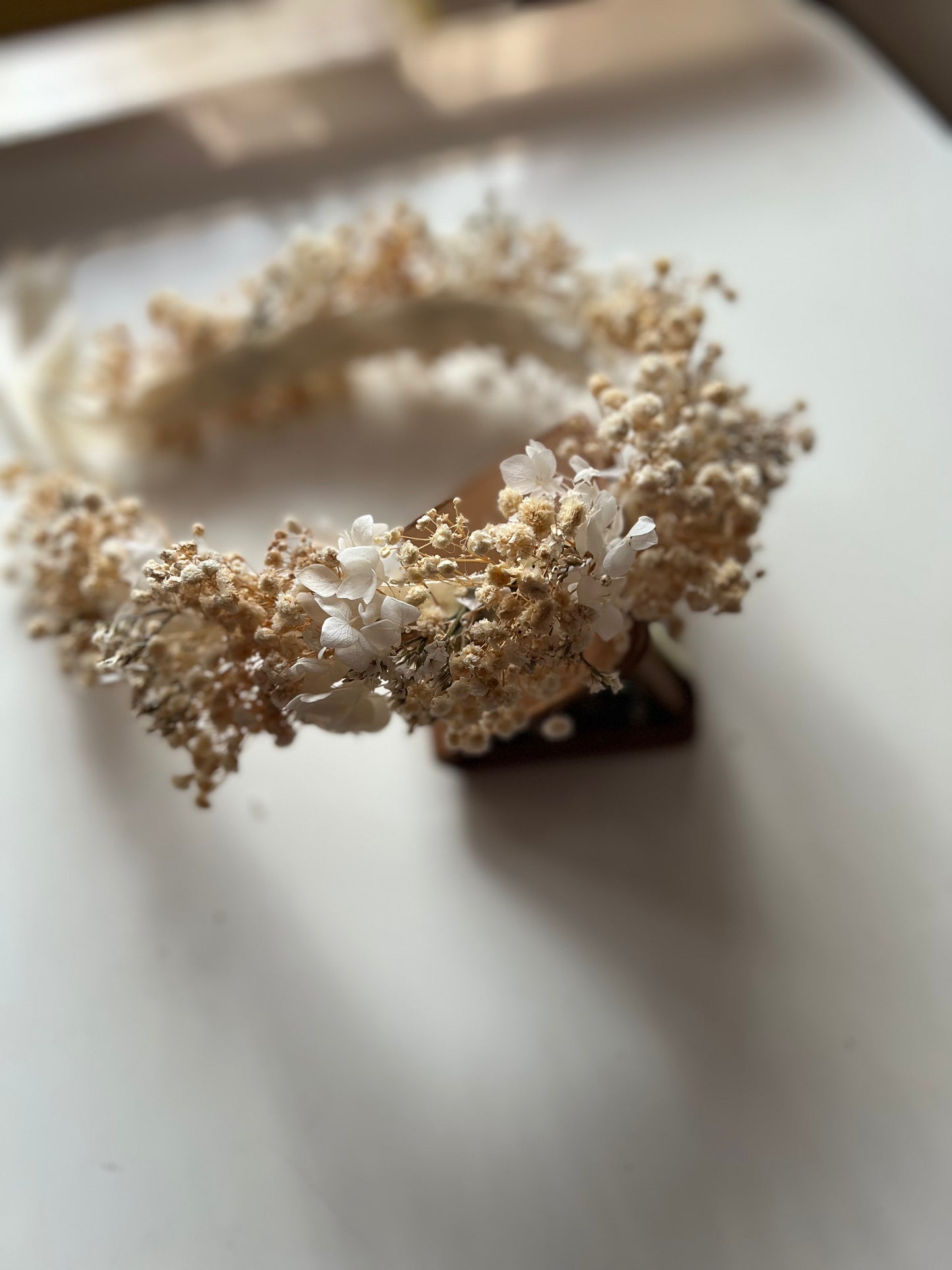 Bridal Flower Crown (without greenery)