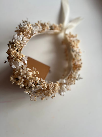 Bridal Flower Crown (without greenery)