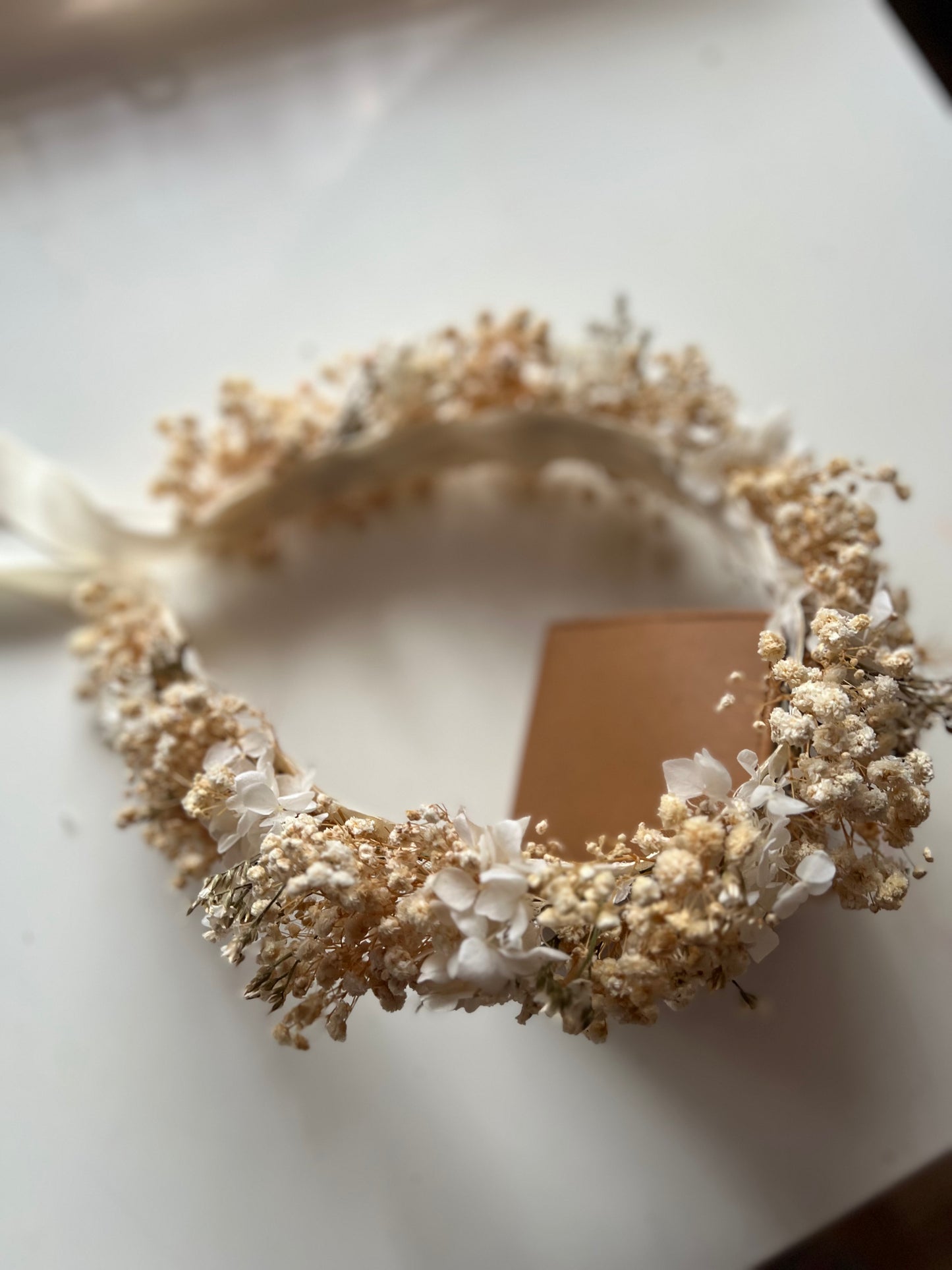 Bridal Flower Crown (without greenery)