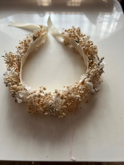 Bridal Flower Crown (without greenery)