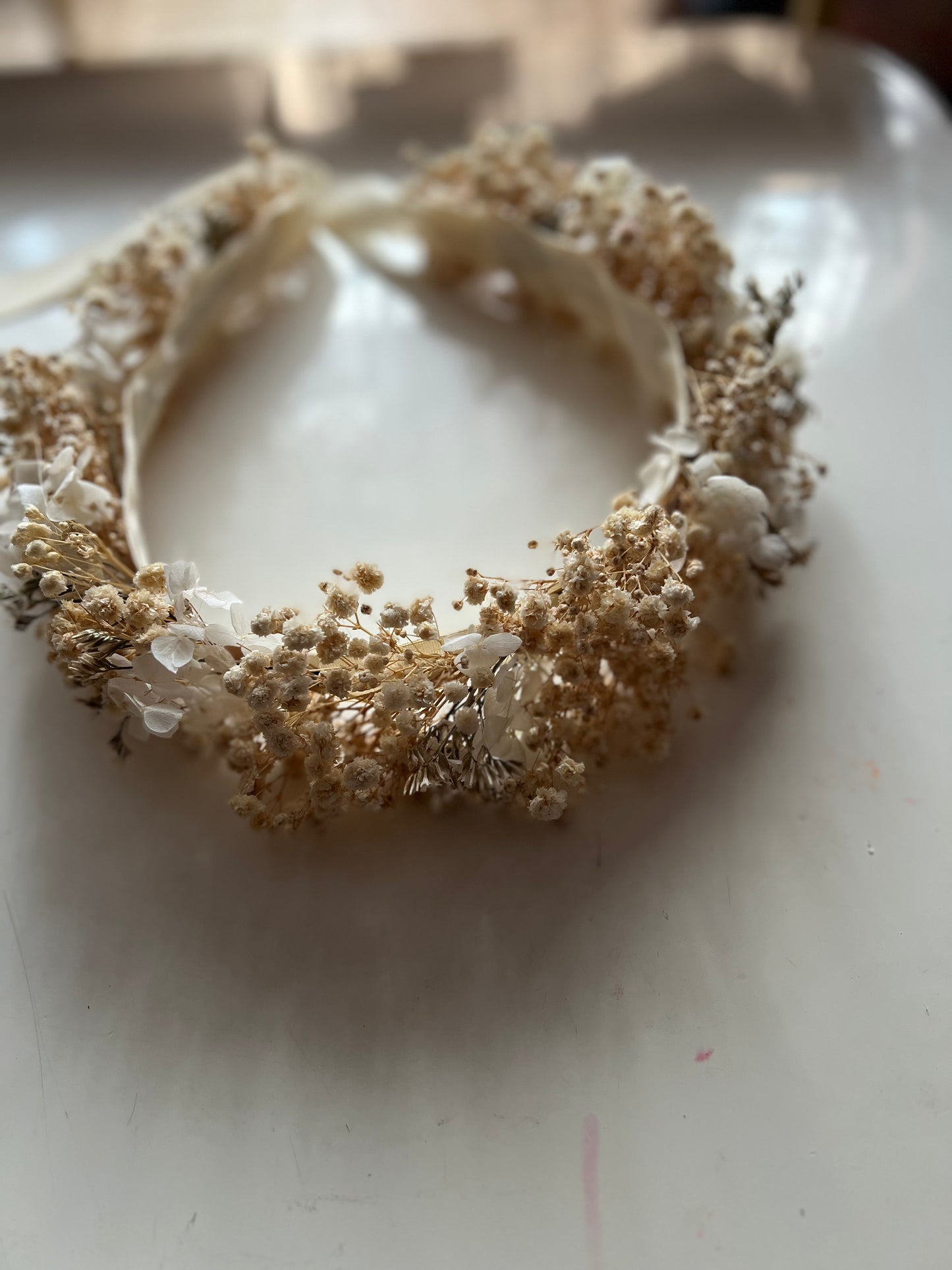 Bridal Flower Crown (without greenery)
