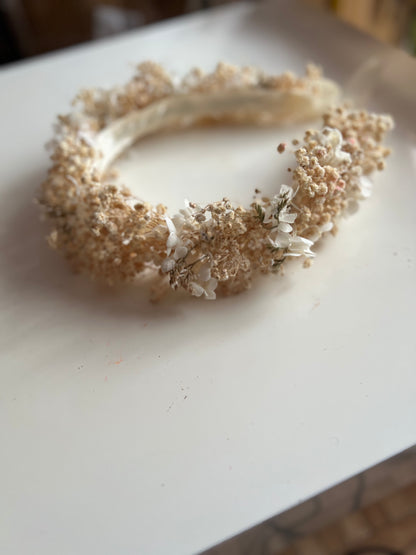 Bridal Flower Crown (without greenery)