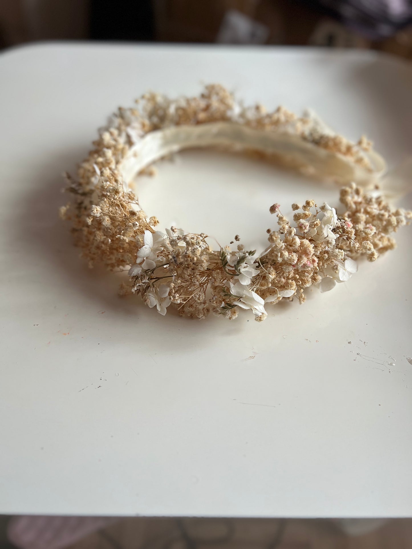 Bridal Flower Crown (without greenery)