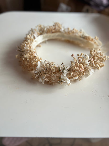 Bridal Flower Crown (without greenery)