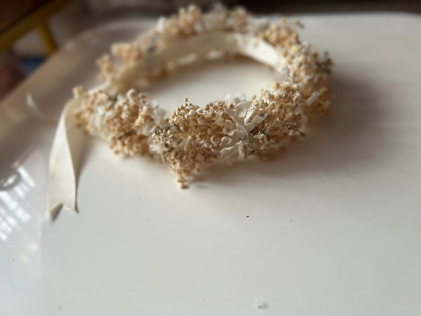 Bridal Flower Crown (without greenery)