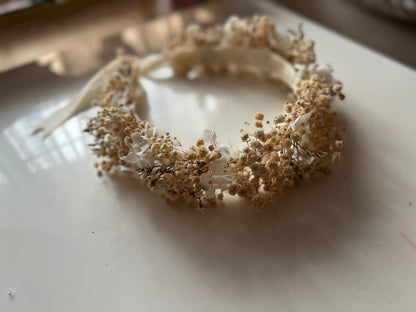 Bridal Flower Crown (without greenery)