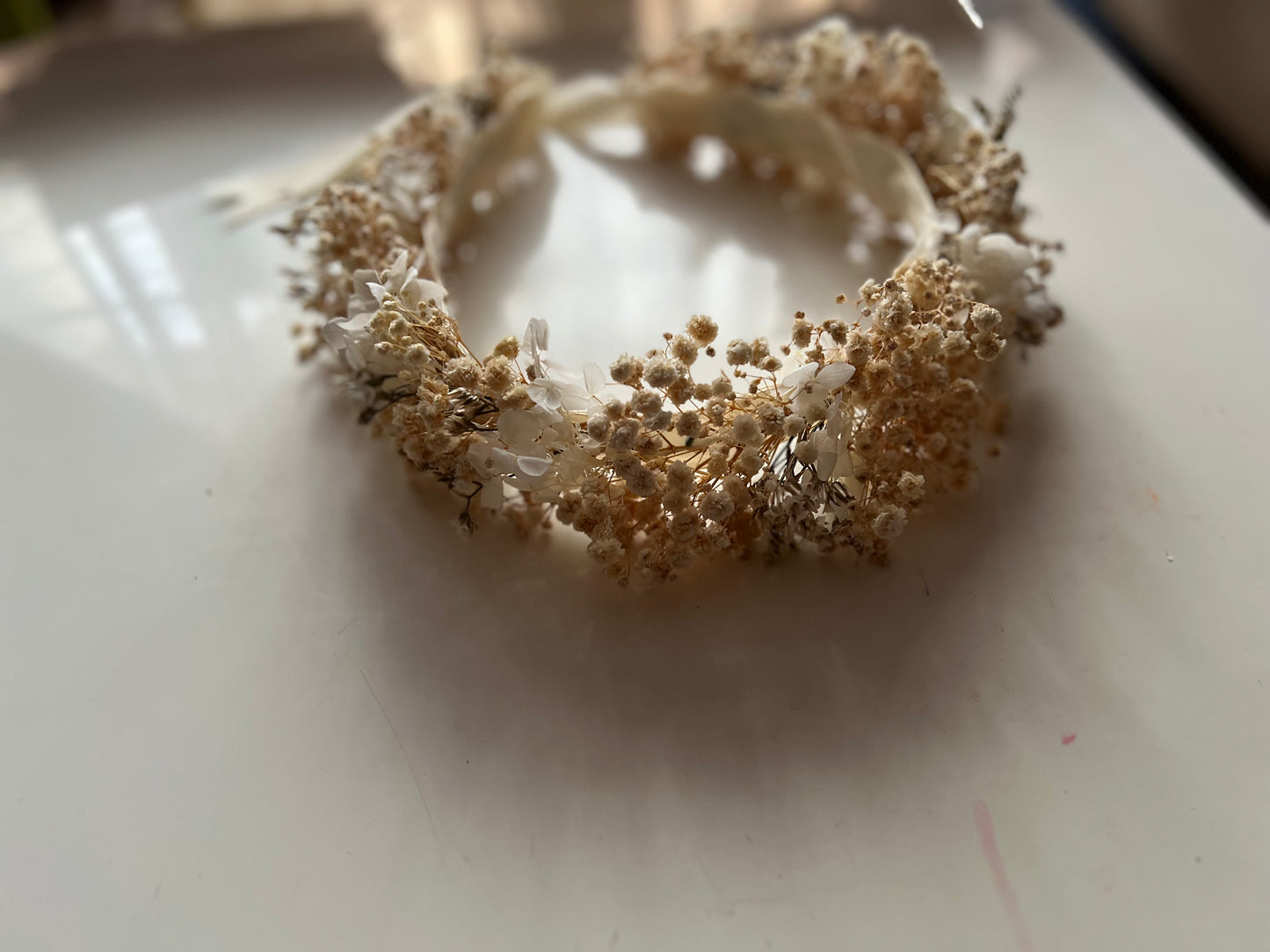 Bridal Flower Crown (without greenery)