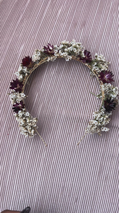 Brilliant Colour Bridal Crown