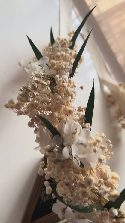 Bridal Flower Crown (with greenery)